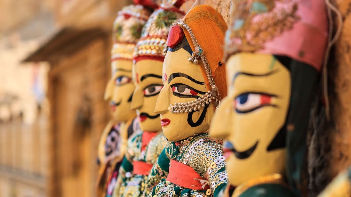 The vibrant hues of Rajasthani life