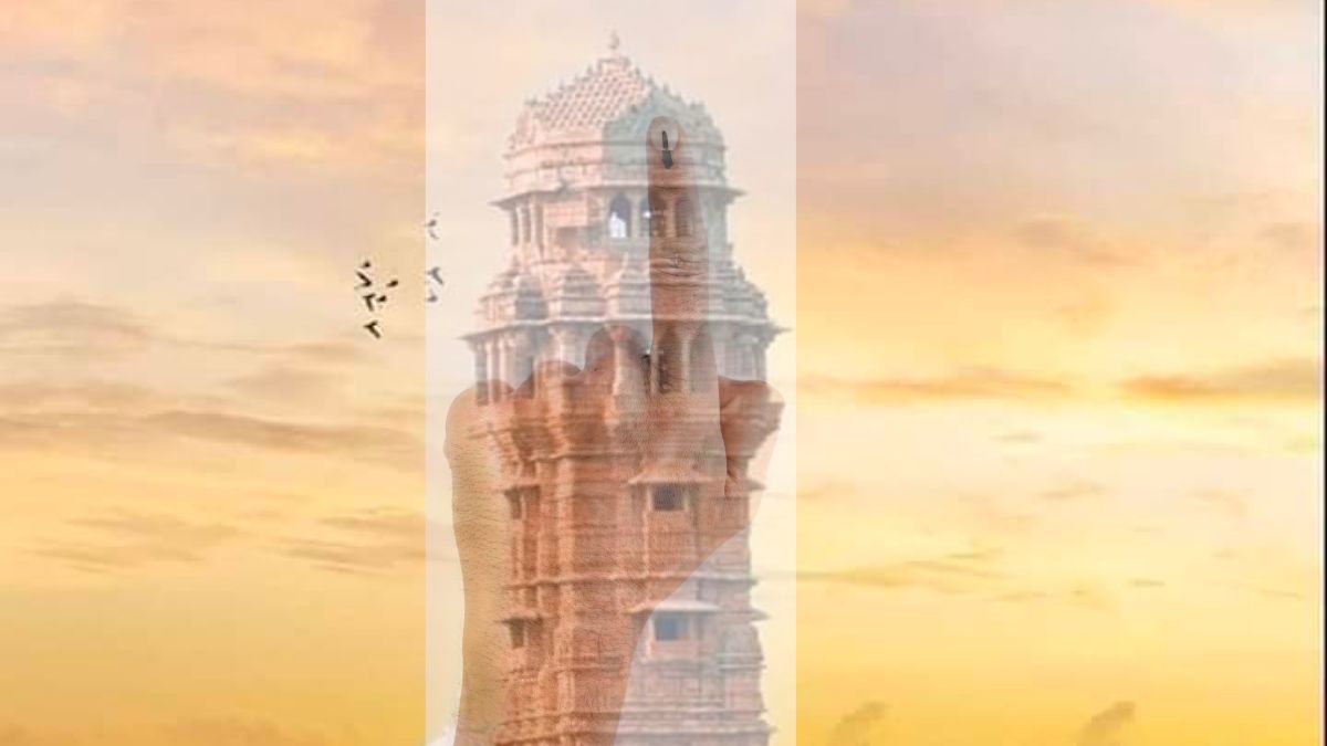 Chittorgarh records robust voter turnout of nearly 80% as polling extends until 8 PM