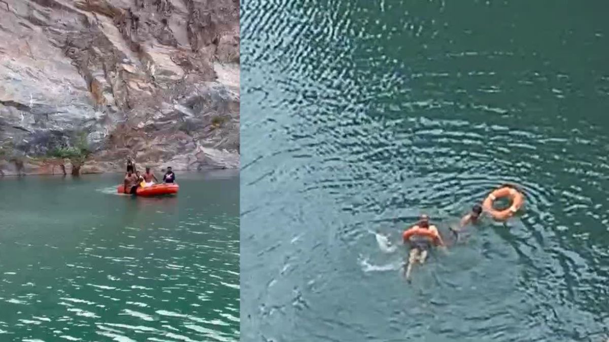 Man jumps 150 feet into Udaipur quarry lake while making Instagram Reels, drowns