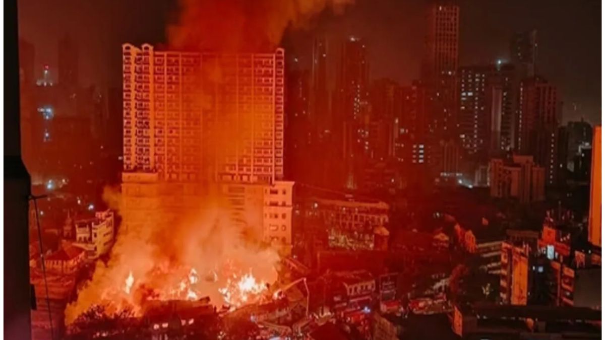 Massive fire broke out in a computer factory in Jaipur, no loss of life