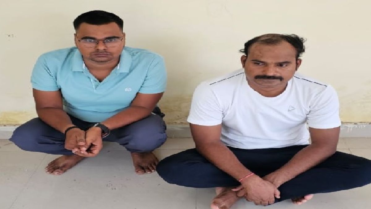 Head constable at Atru police station arrested while taking bribe of 10,000 rupees