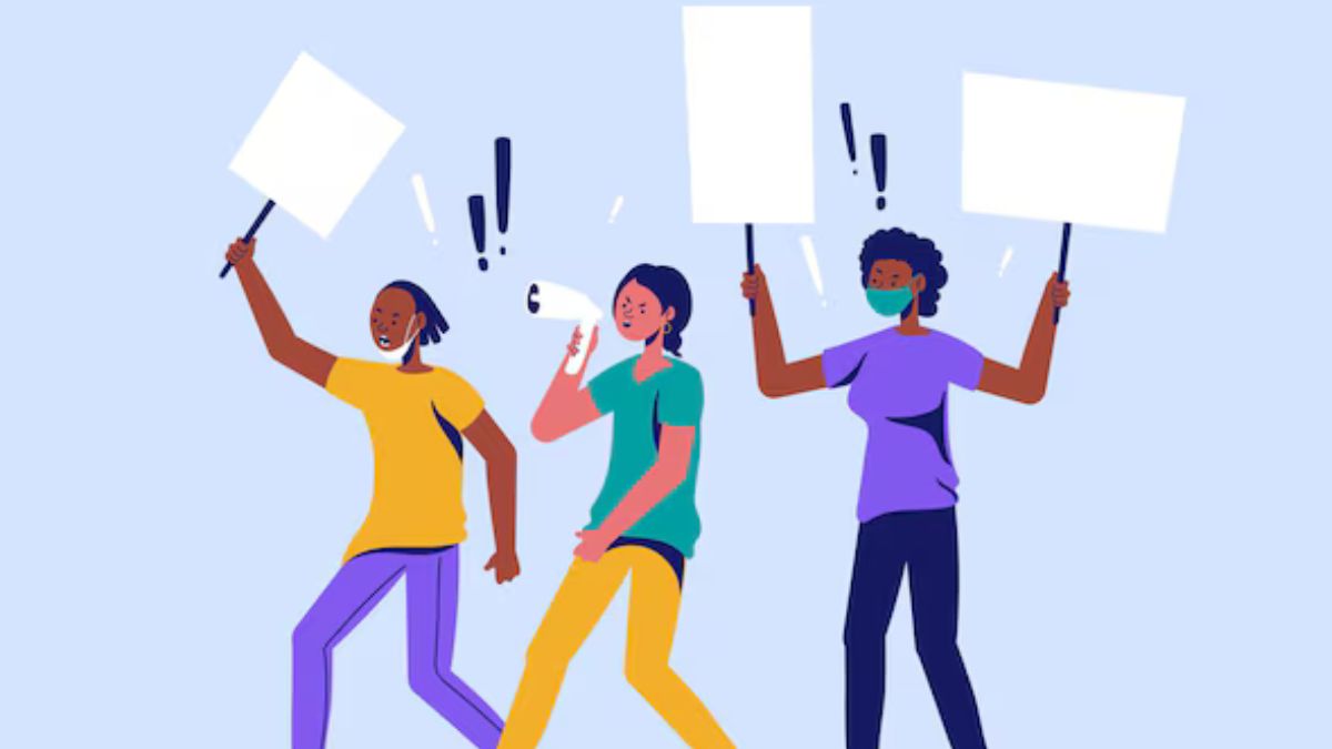 Unemployed youth protest against 50% women’s quota in Grade-3 teacher recruitment