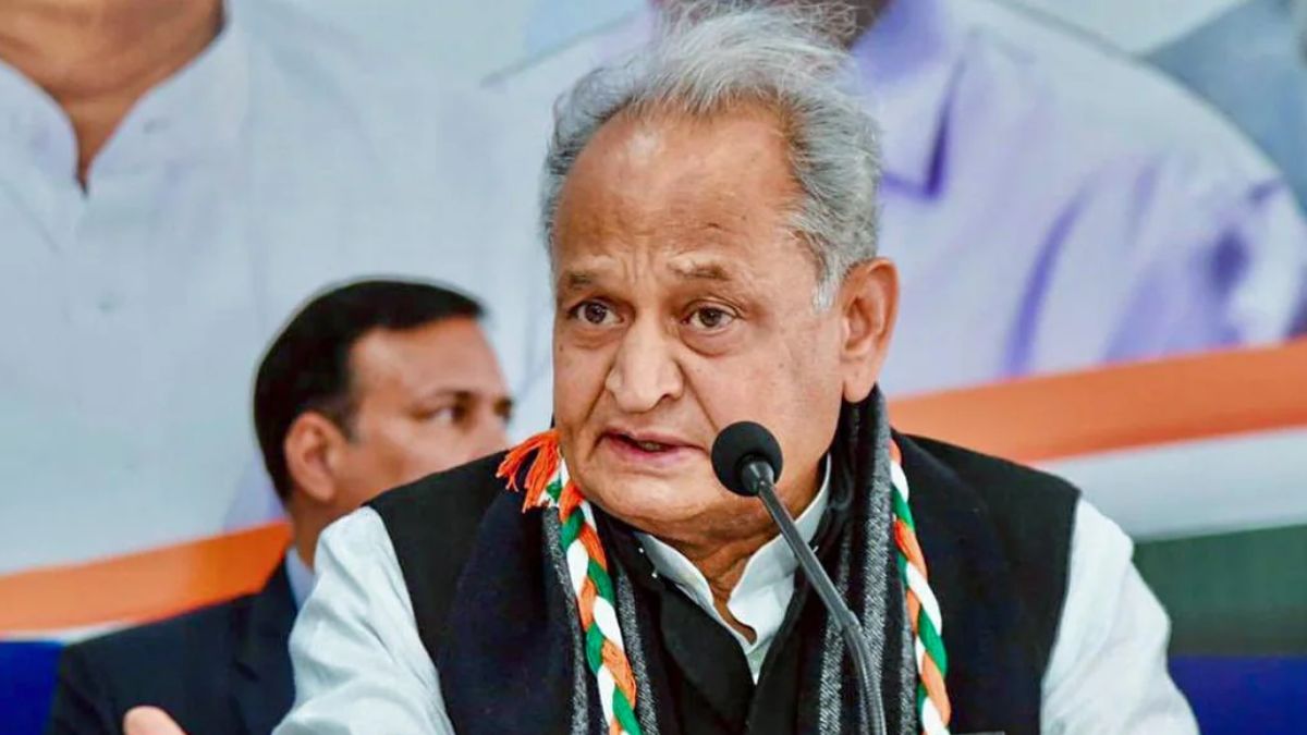 Ashok Gehlot ask CM Bhajanlal to release the budget of Indira Gandhi Urban Employment Guarantee Scheme