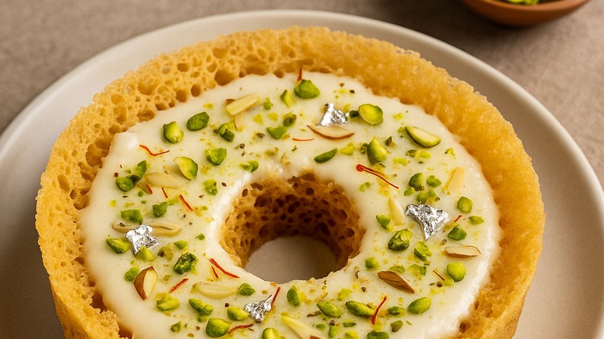 Ghevar recipe: Traditional Rajasthani sweet dish loved during Teej and Raksha Bandhan